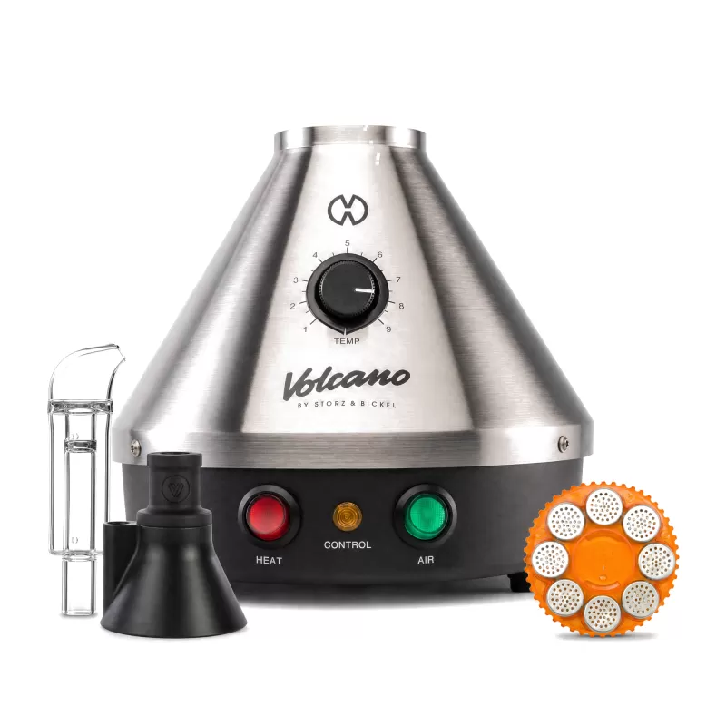 Volcano Classic Advanced Vaporizer Kit - Silver (Original) - Image 2