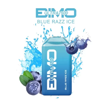 BIMO Ultra 7500 Puffs – Blue razz ice - Ozvapeone