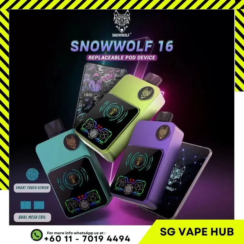 SNOWWOLF 16000 Puffs - Cartridge / Peanut Butter - Image 3