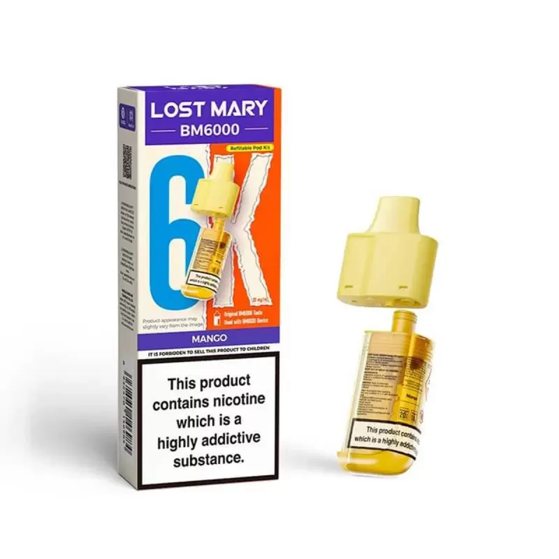 Lost Mary BM6000 Prefilled Pods - Blue Razz Gami - Image 3