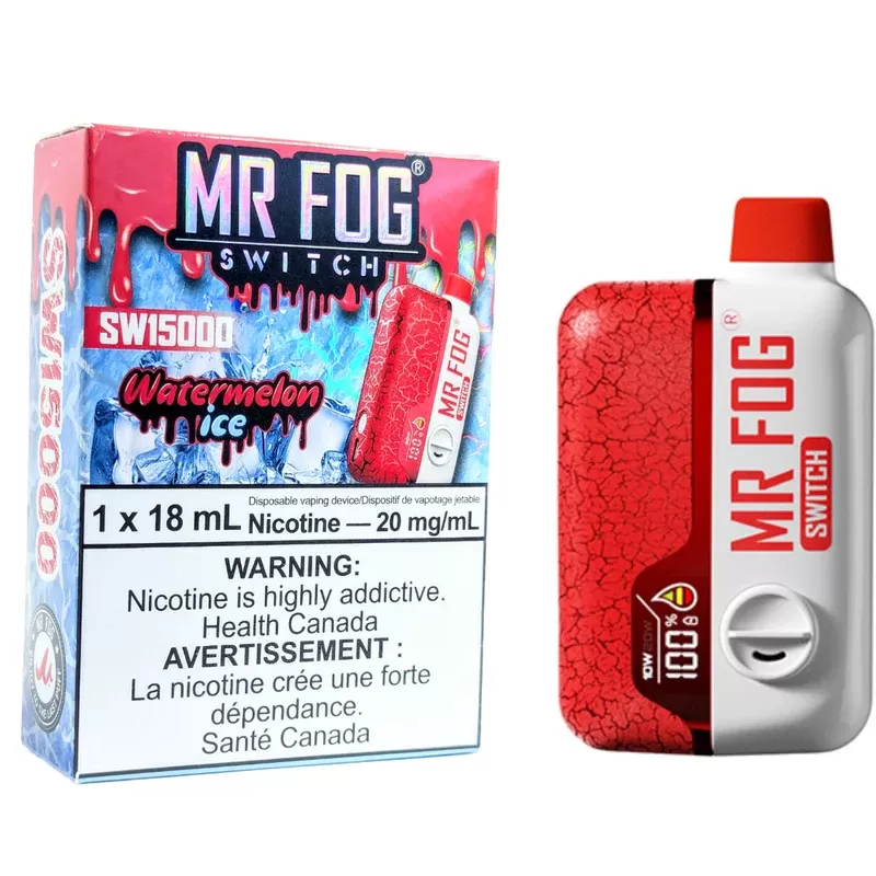 MR FOG SWITCH SW15000 Disposable Vape – Watermelon Ice