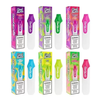 Cloud Nurdz Disposable Series | 3500 Puffs | 10mL *** - Blue Raspberry Lemon - 50mg