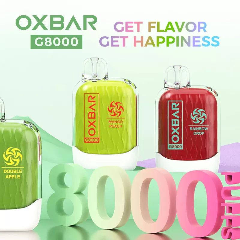OXBAR G8000 Disposable Device - 8000 Puffs - Lemon Mint