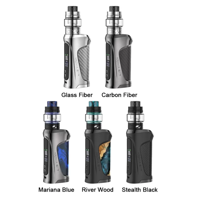 Innokin Kroma 217 Kit with Z Force Tank Atomizer 5ml - Stealth Black - Image 2