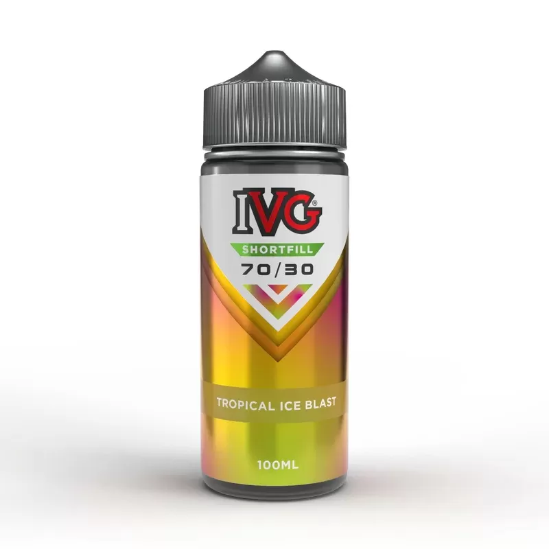 IVG TROPICAL ICE BLAST 70/30 100ML SHORTFILL E-LIQUID