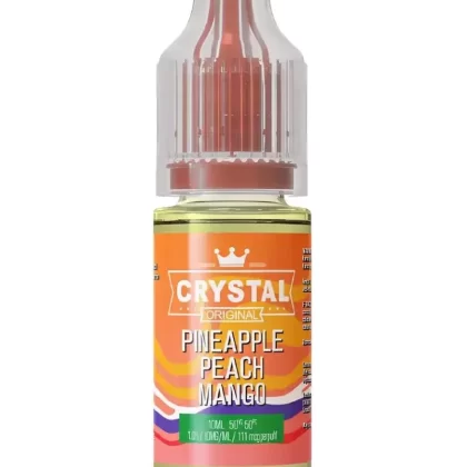 SKE Crystal Pineapple Peach Mango Nic Salt Vape Juice - Strength 10mg