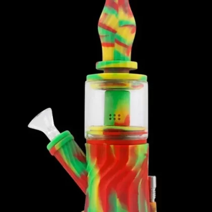 4-in-1 Multifunction Silicone Water Pipe - Vape Store