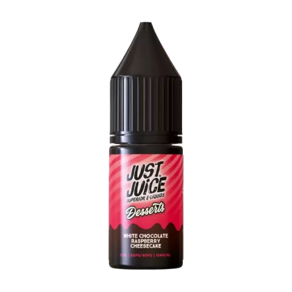 White Chocolate Raspberry Cheesecake Nic Salt by Just Juice Dessert - 5mg - Vape Product