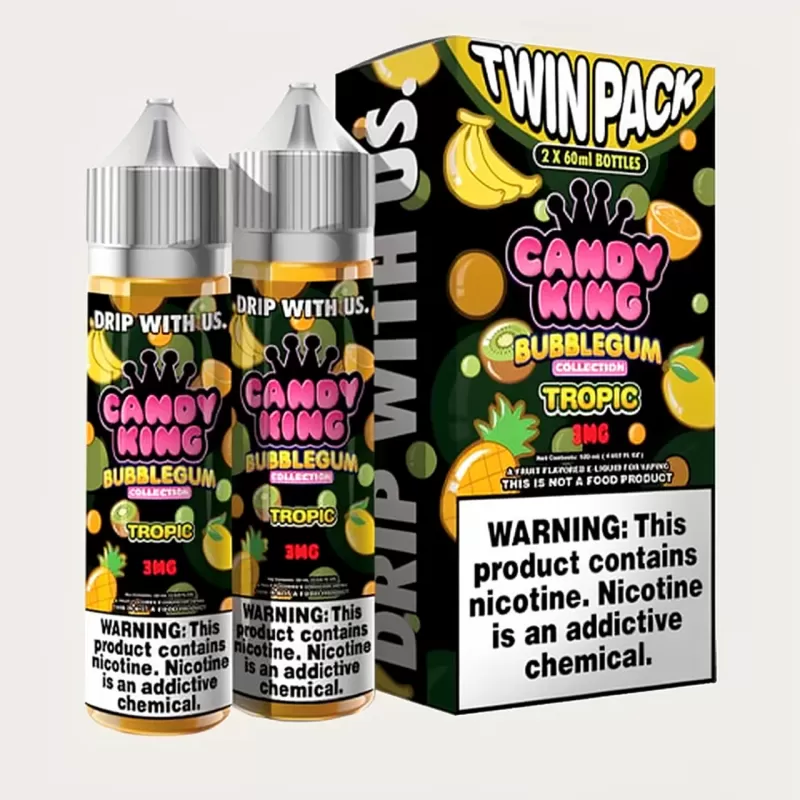 Tropic (BUBBLEGUM SERIES) – Candy King – 120mL 2x60mL ejuice