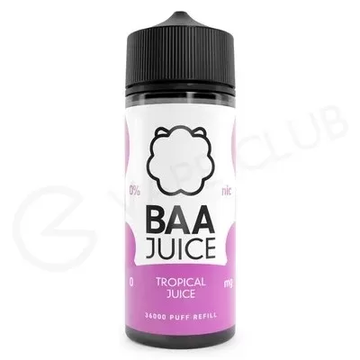 Tropical Juice Shortfill E-Liquid by Baa Juice 100ml - Ecigpremium