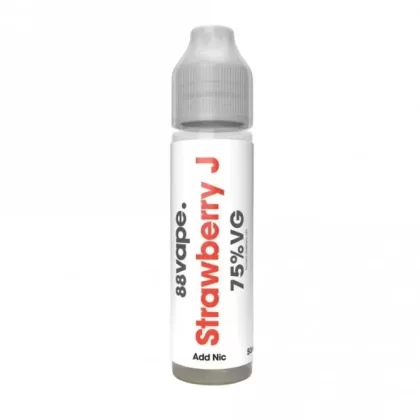 88vape Strawberry Jam E Liquid – Add Nic Series (50ml Shortfill)