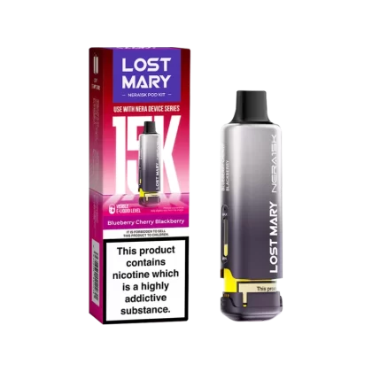 Blueberry Cherry Blackberry Lost Mary NERA15K Refill Pack - Vapeshop Co