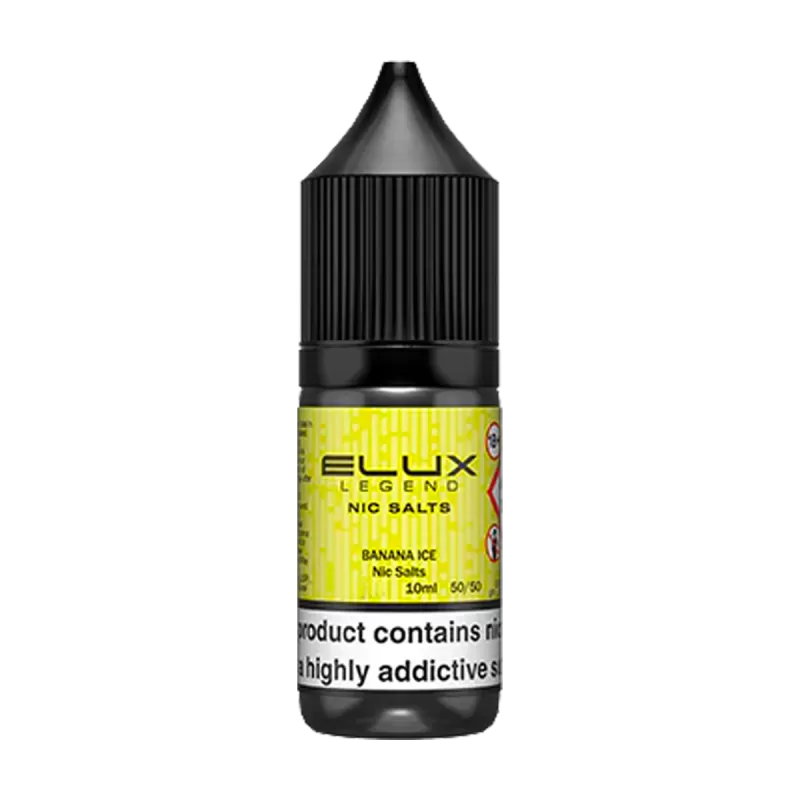 Banana Ice Nic Salt by Elux 10ml - 5mg - Vape Product (034D63)