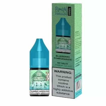 BLUEBERRY POMEGRANATE NICOTINE SALT E-LIQUID BY R AND M