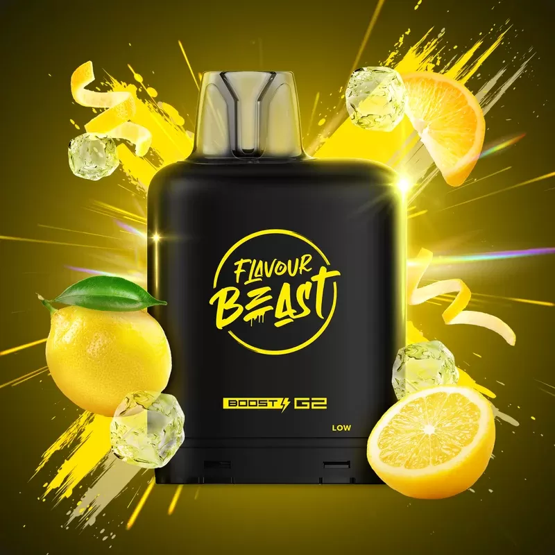 Level X G2 Lemon Squeeze Iced Boost Flavour Beast Pods
