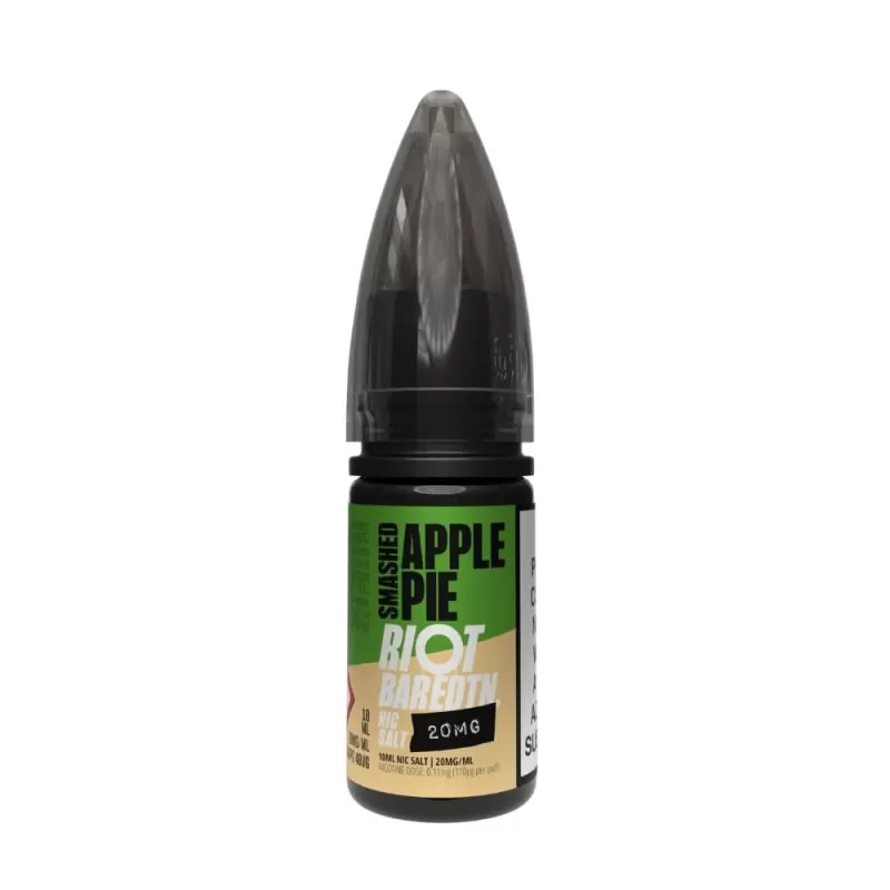 Smashed Apple Pie Nic Salt E-Liquid Bar Edition by Riot Squad (10ml)