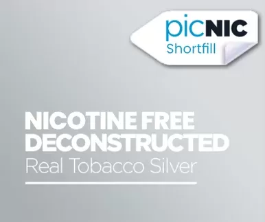 Real Tobacco Silver Nicotine Free Shortfill Bundle
