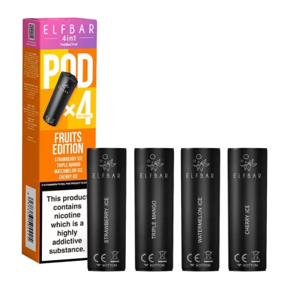 Fruits Edition Elfbar 4in1 Pods - 20mg - Vape Product