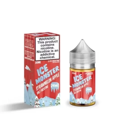 Ice Monster Salt E-Liquid – Strawmelon Apple – 30ml