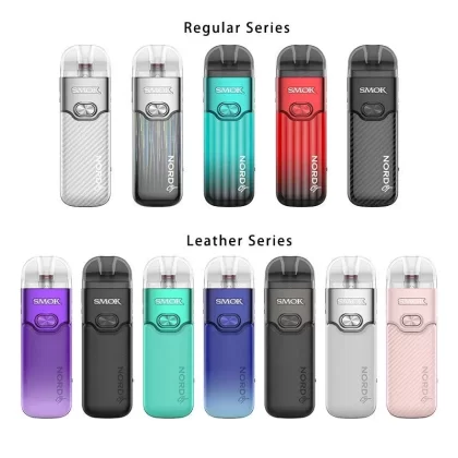 SMOK Nord GT Pod System 2500mAh 80W - Color#Matte Black>White>Cyan>Black Gunmetal>Pale Pink>Blue Gradient>Purple Gradient>Red Black>Cyan Black>Silver Black>Silver Carbon Fiber>Black Carbon F