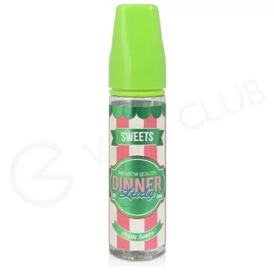 Apple Sours Shortfill E-Liquid by Dinner Lady Sweets 50ml